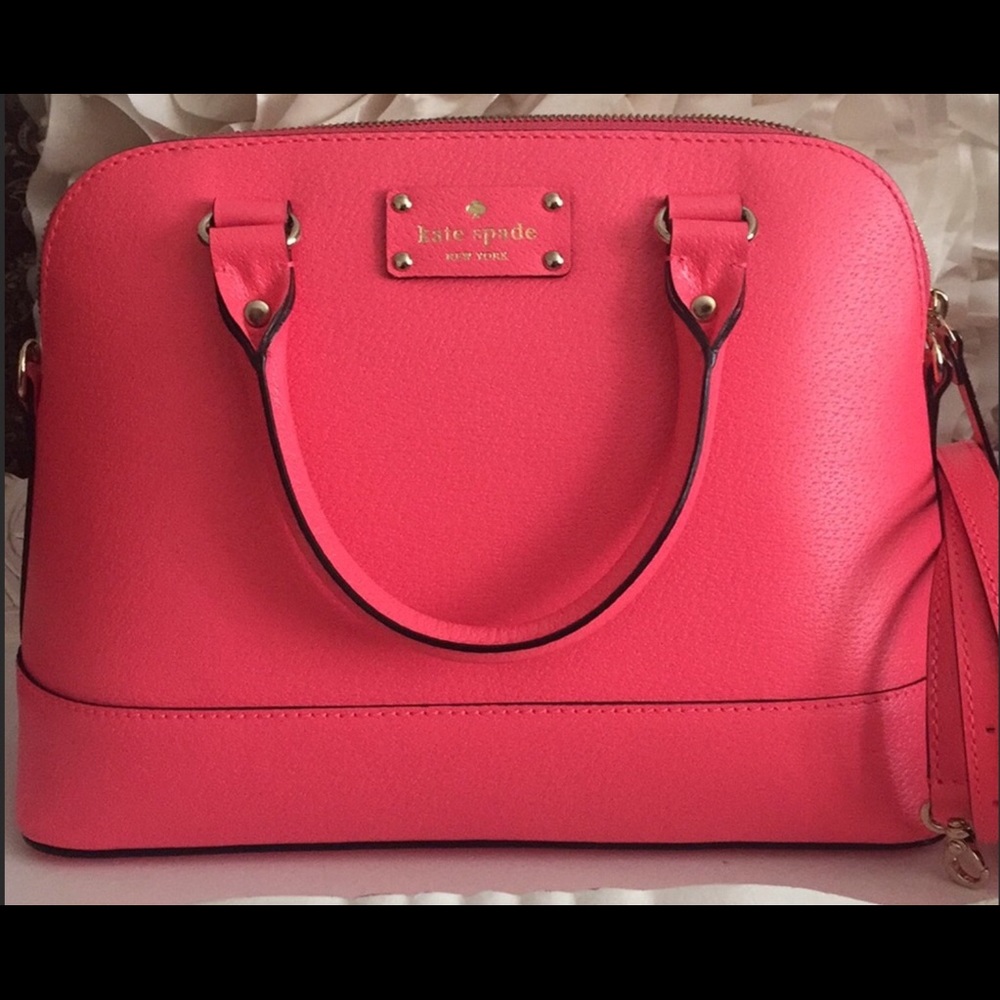 Kate spade Small Rachelle handbag —Peony Pink